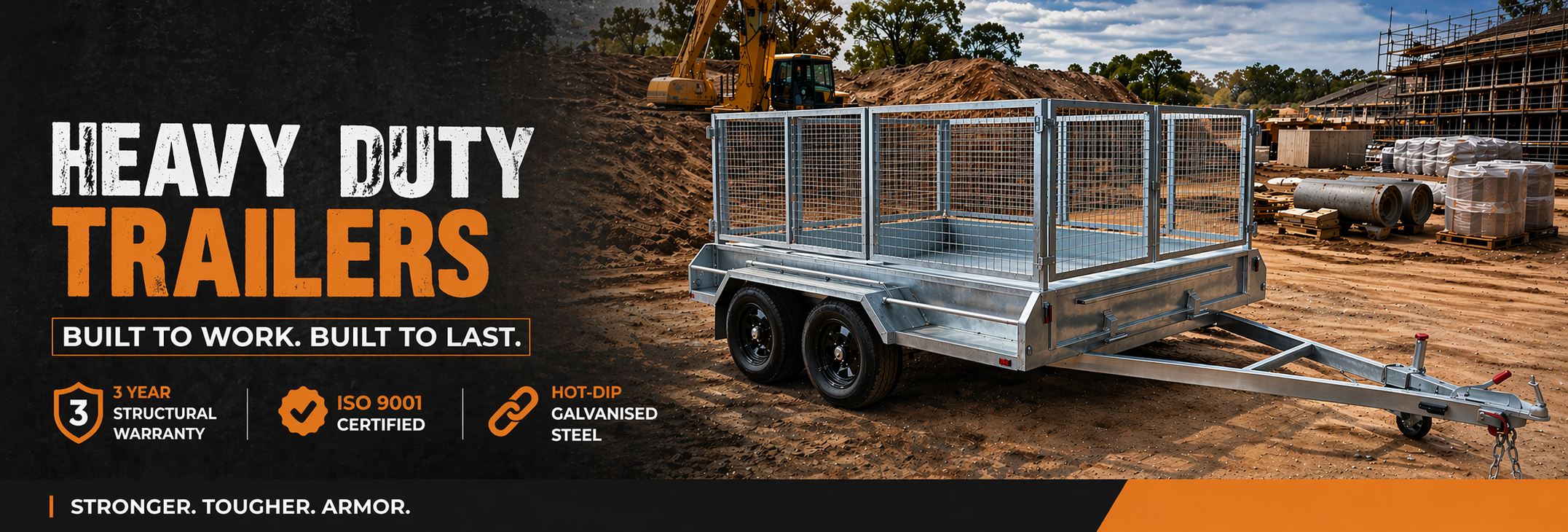 Heavy Duty Tandem Axle Trailers